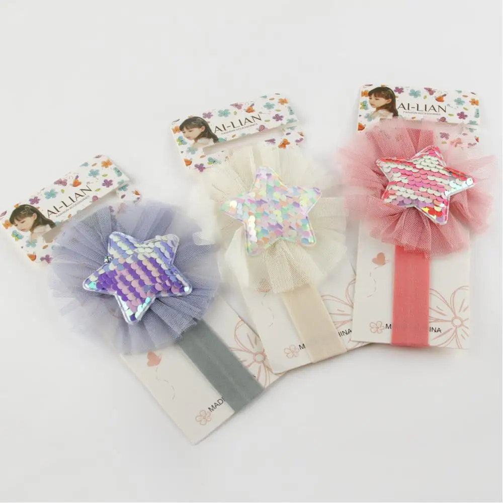 

Star Figured Sequin Hair Band