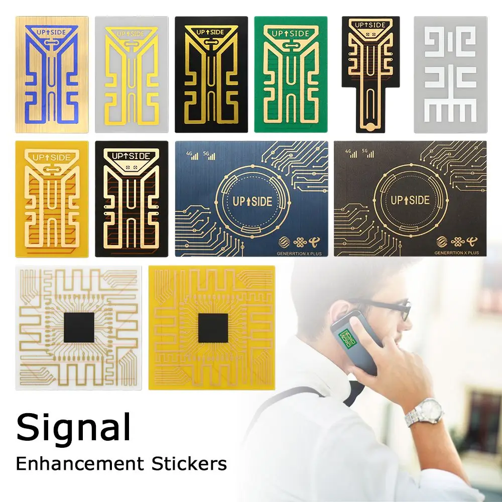

Electronics DIY Parts New Style Mobile Phone Antenna Booster Stickers Phone Signal Enhancement Stickers 3G 4G 5G