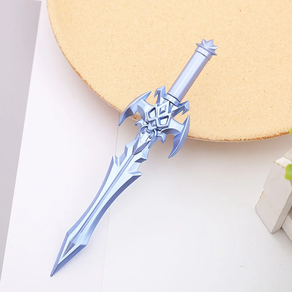 

Нетоксичная гелевая ручка в форме меча, канцелярские принадлежности большой емкости, износостойкие принадлежности для письма, пластиковая быстросохнущая Милая ручка для подписей