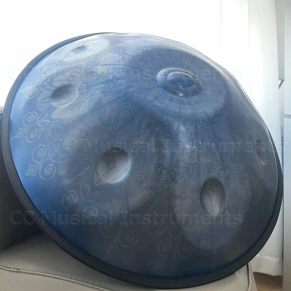 9/10/12 тонов ручной барабан 22 дюйма 440 Гц стальной для языка йоги медитации