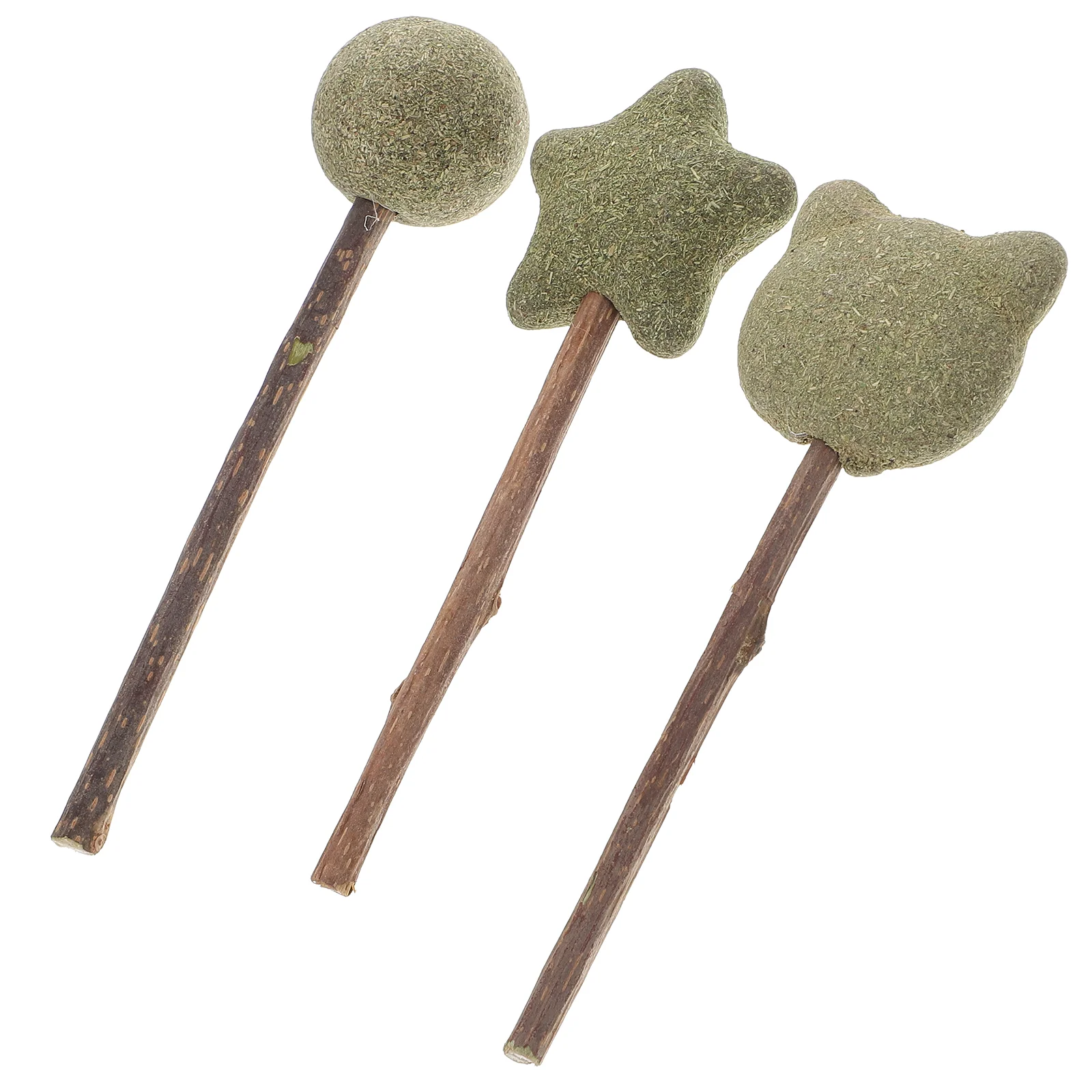 

3Pcs Cat Teeth Clean Toy Cat Food Toy Kitten Oral Care Toy Cat Teasing Toy