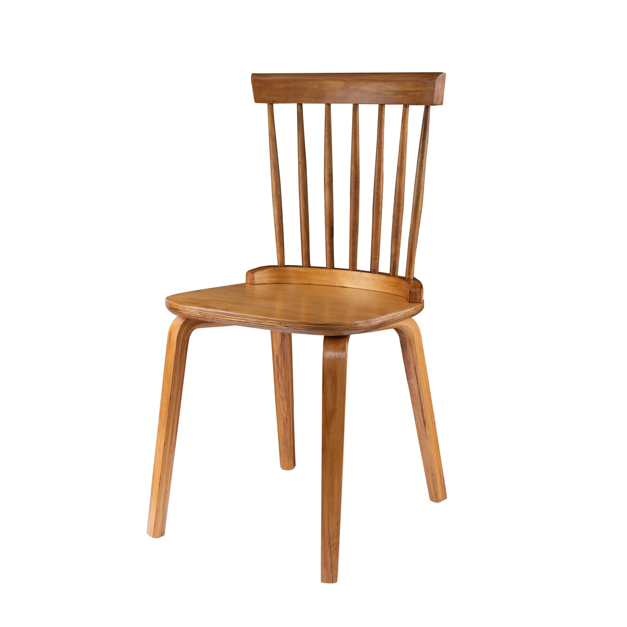 (set Of 2)american Homes Collection Parker Country Farmhouse Spindle Side Chair Dining Chair[us-stock]