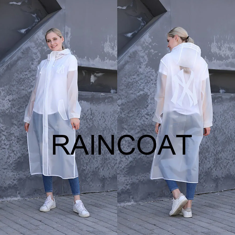 

Personalized Windproof Waterproof plus size raincoat adult hiking outdoor travel men and women long cycling raincoat jacket