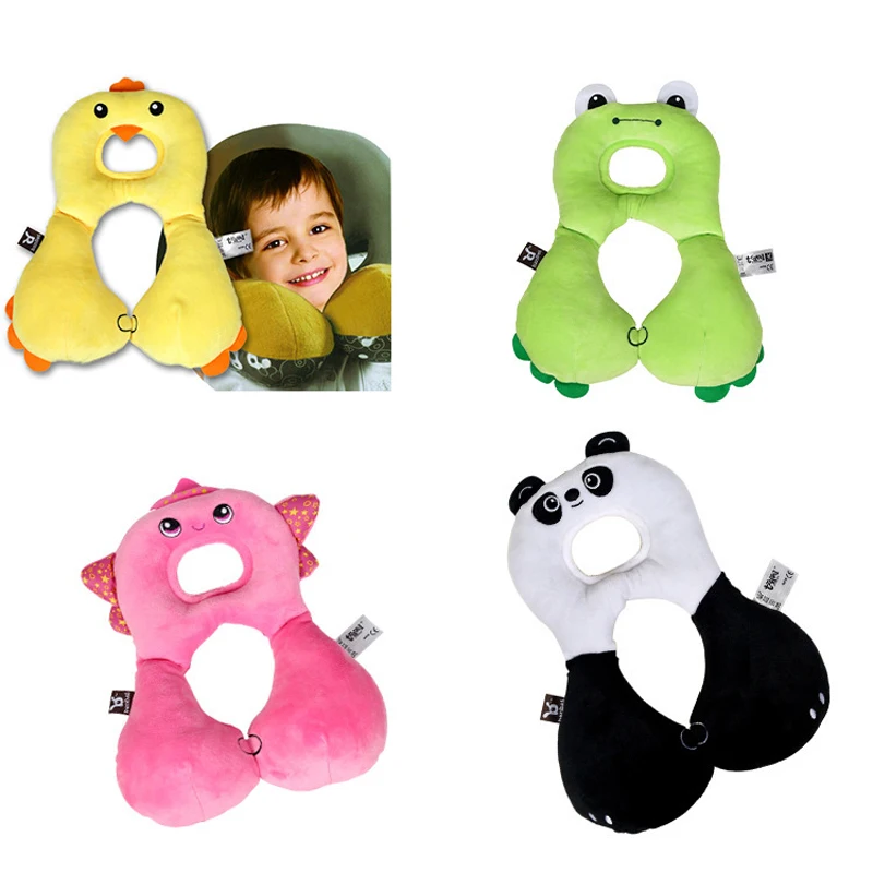 

Baby Shaping Pillow Cartoon Animal U-shaped Stroller Neck Pillow Infant Car Sleeping Headrest Protection Stroller Accessories
