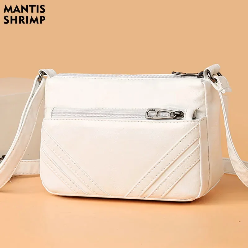 

Women Bag Vintage Crossbody PU Leather Cell Phone Shoulder Bag Messenger Bags Fashion Daily Use HandBags Female Fashion Pack