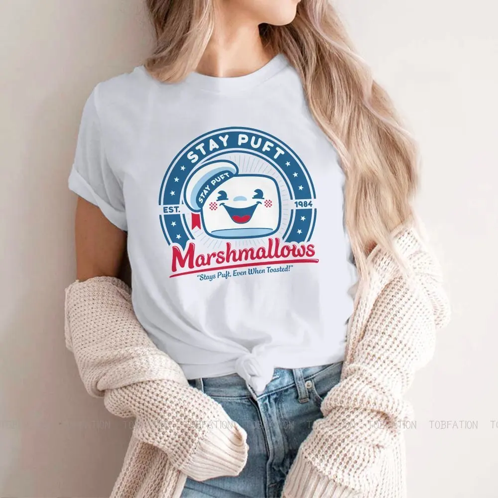 Женские футболки Marshmallow одежда для охотников за звездами винтажная женская