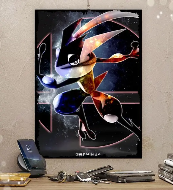 

Новинка 2021, декоративный дизайн на заказ с изображением покемона грендайджа, украшение для дома, аксессуары для стен, бесплатная доставка