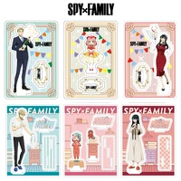 anime spy x family figure cosplay acrylic stand twilight loid forger yor anya model plate cartoon figurines props fans gifts new