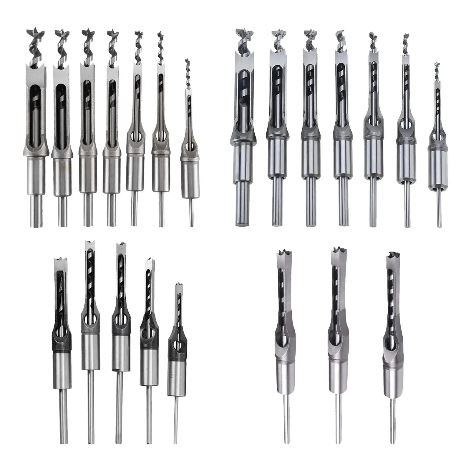 HSS квадратное отверстие Электроинструмент сверло деревообрабатывающая вставка