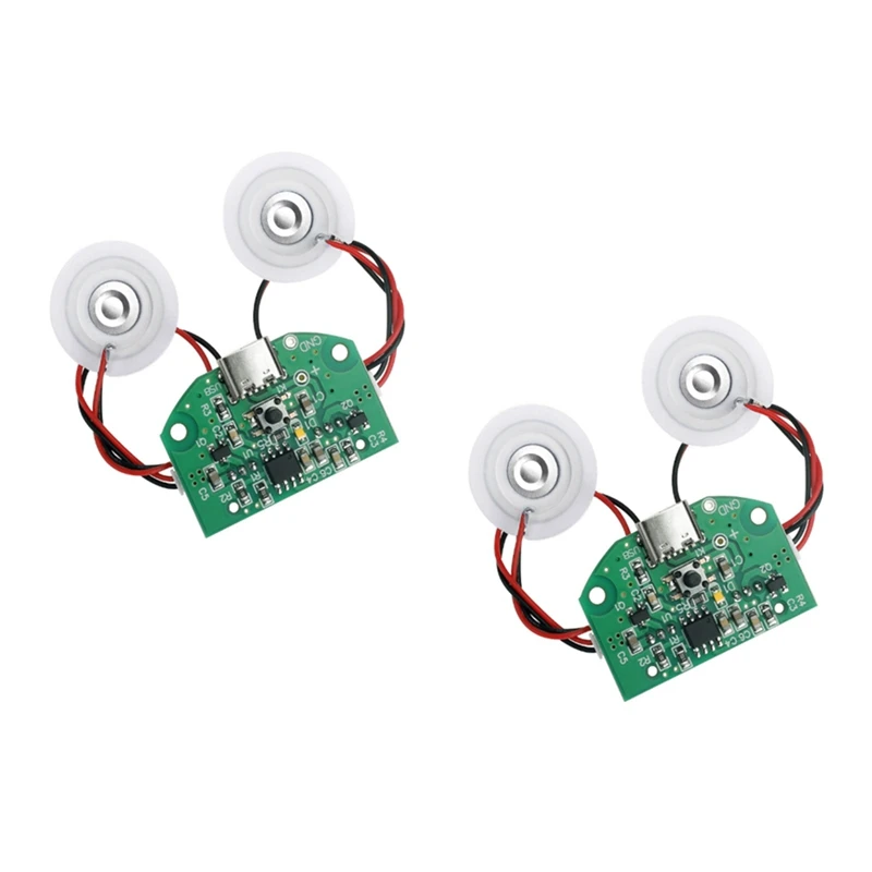 

Type-C USB Humidifier Atomization Module Humidifier Double Spray Head Drive Circuit Board Accessories