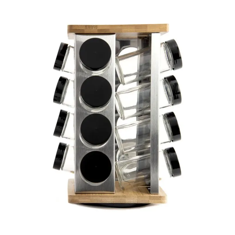 

16-Jar Spice Rack, Unfilled