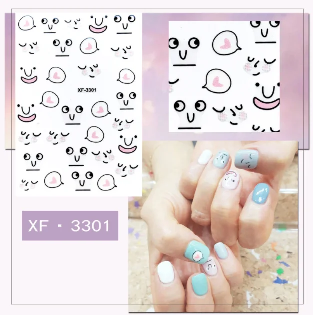 5 шт./упаковка наклейки для ногтей |