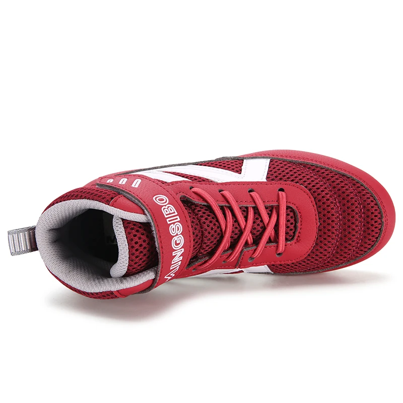 TONGYA-Zapatos de Boxeo Unisex, Profesionales, Transpirables, Resistentes Al desgaste, Antideslizantes, Zapatillas de Lucha