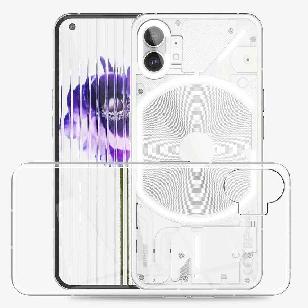 Прозрачная ультратонкая задняя крышка из силикона и мягкого ТПУ для телефона