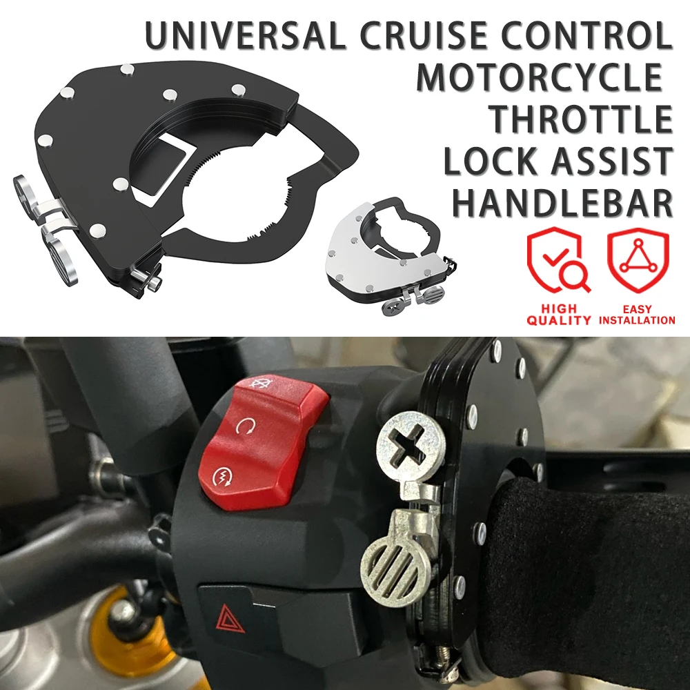 

Universal Cruise Control Motorcycle Throttle Lock Assist Handlebar For YAMAHA YZF-R125 TW200 XV950R YZF TW XV 950R R125 ALL YEAR