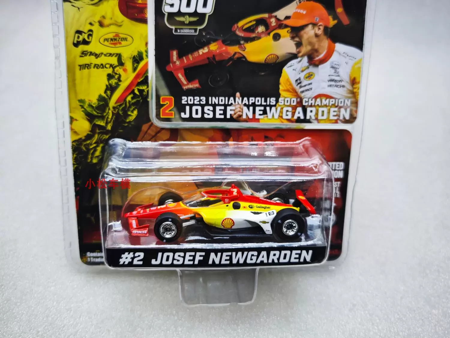 1:64 2023 NTT # 2-местная модель автомобиля из металлического сплава Josef Newgarden игрушки