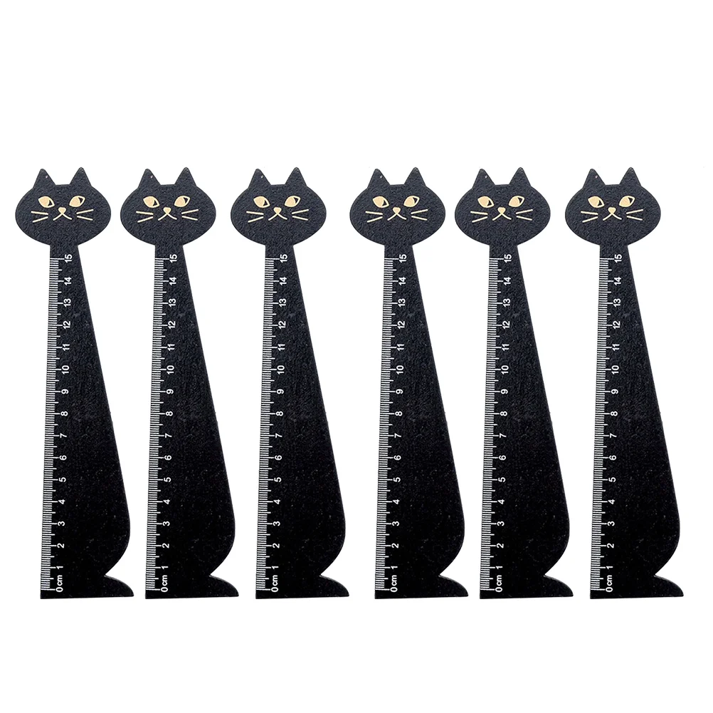 

6pcs Ruler Cartoon Rulers for Students Kids