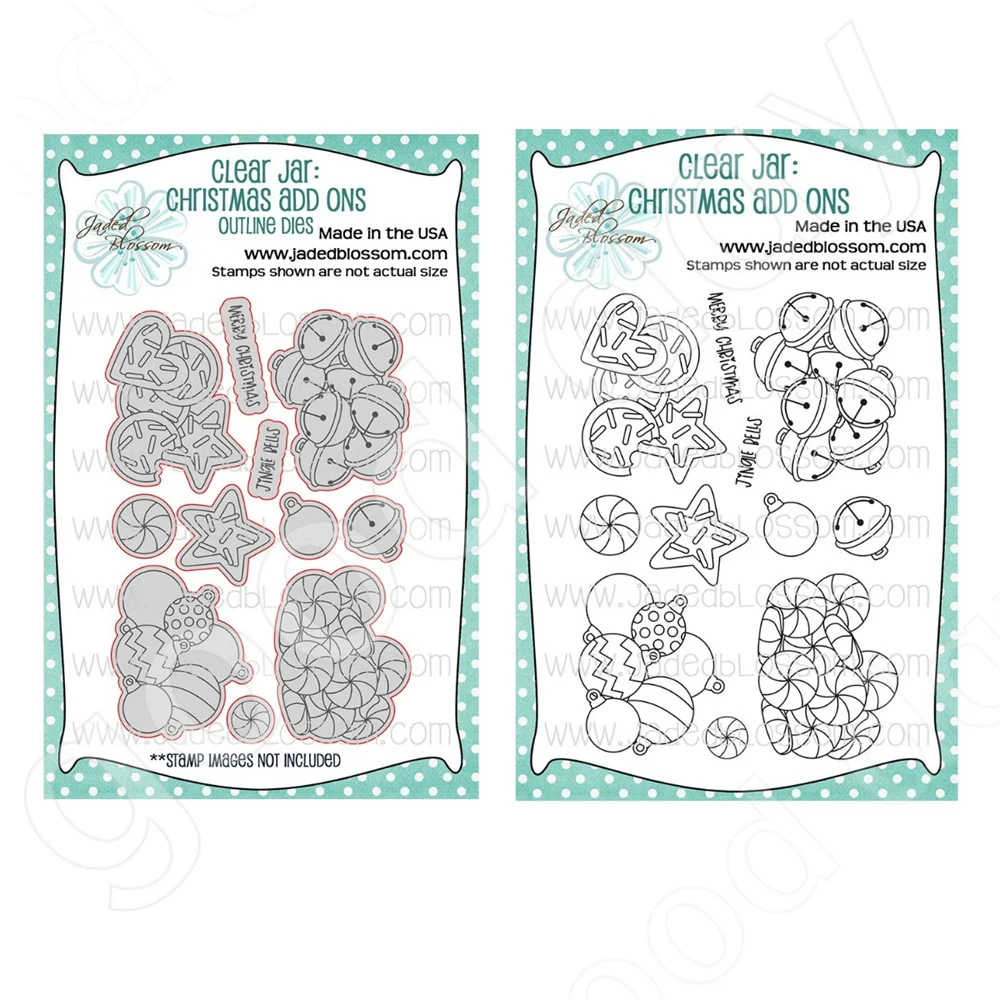 

2022 New Arrival Christmas Add Ons Cutting Dies Stamps Scrapbook Diary Decoration Embossing Template Diy Greeting Card Handmade