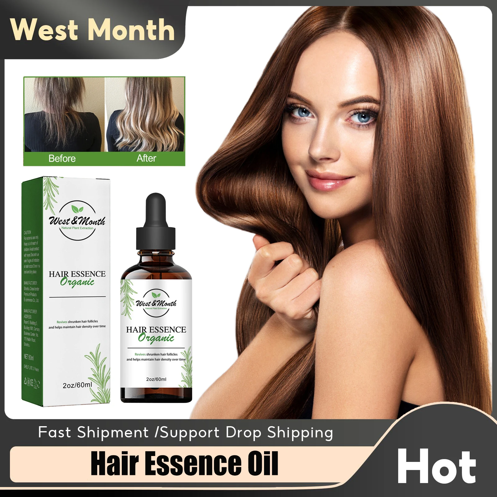 

Anti Hair Loss Essential Oil Improve Frizz Repair Damaged Promote Hair Growth Nourish Scalp Treatment Dryness Hair Care Products