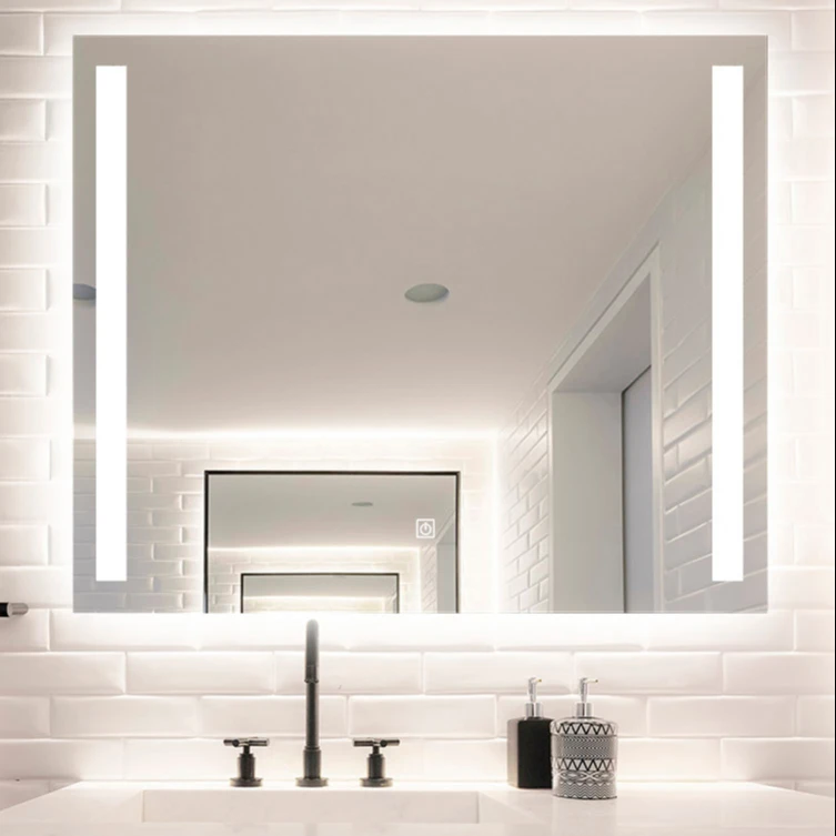 Китайская фабрика оптовая цена умывальник умный дом сенсорный экран зеркало для