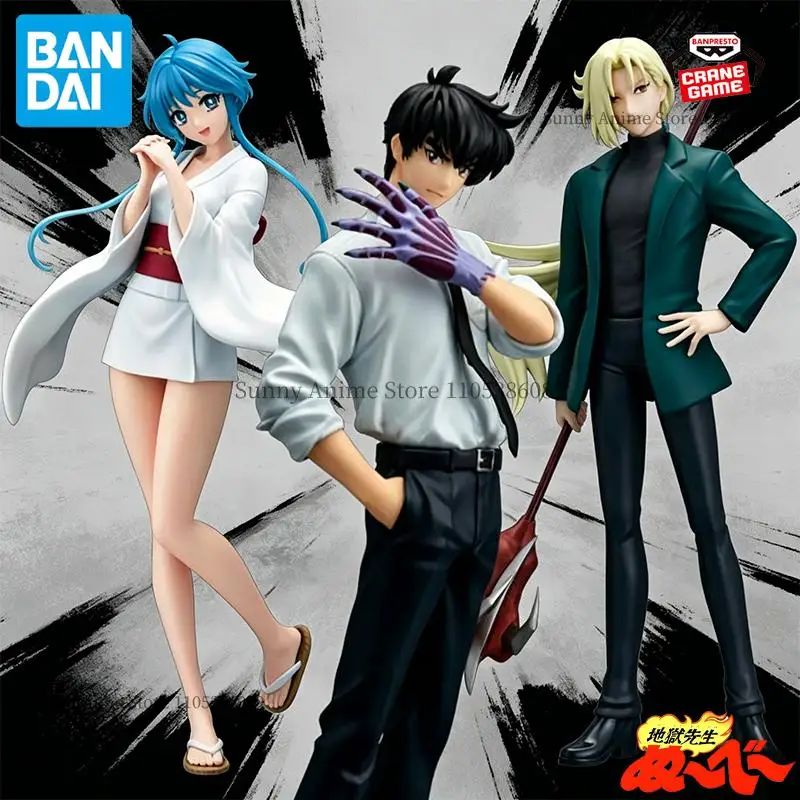 Фото Оригинальные фигурки Bandai Banpresto Hell Teacher Jigoku Sensei: Нубэ Кёсуке, Тамамо Мейсуке, Нуэно Юкиме — Аниме-фигурки, игрушки №1