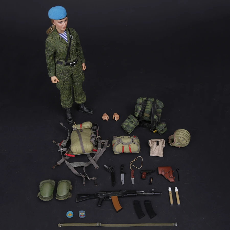 

In Stock DAMTOYS DAM 78035 1/6 Female Soldier RUSSIAN AIRBORNE NATALIA Full Set 12'' Action Figure For Fans Collection