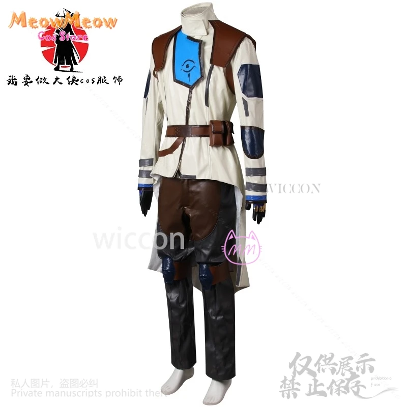 Аниме игра Valorant Косплей Костюм Cypher Брюки Пальто Перчатки Шляпа Опора Мужчины