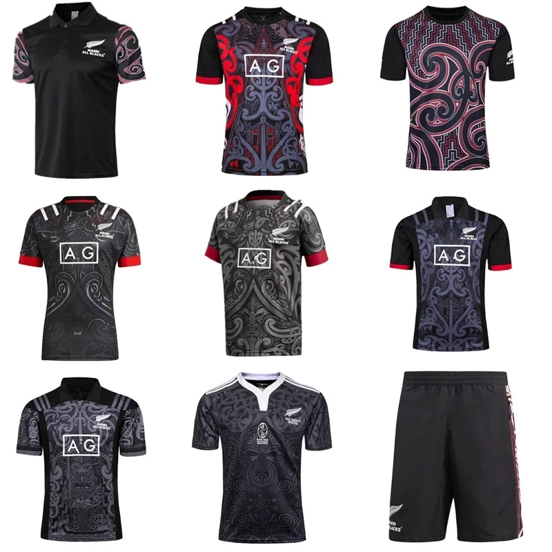 2022 футболка для регби Новая Зеландия маори все черные дома и улицы тренировочная