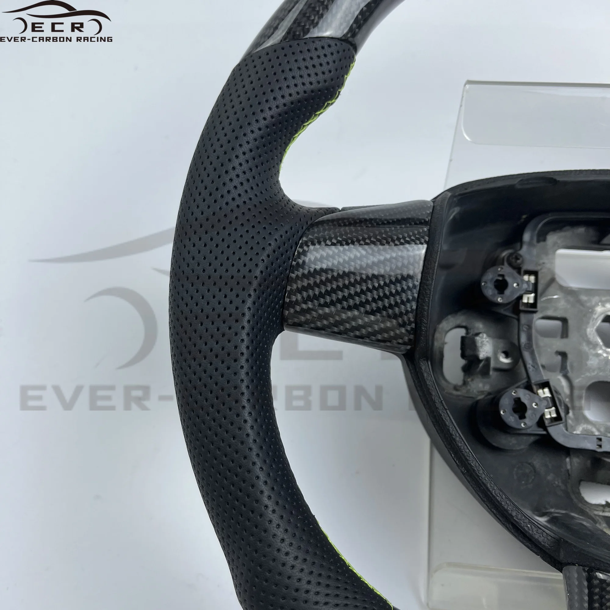 Рулевое колесо Ever-carbon Carbon Fiber Racing ECR высокое качество под заказ для Ford Focus RS MK2