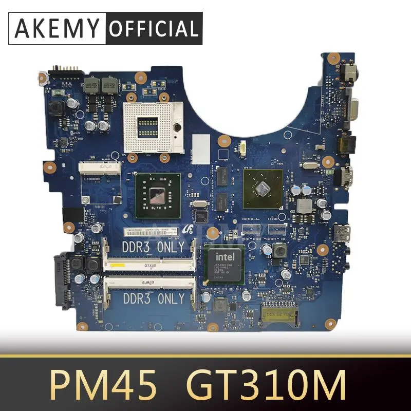

Akemy BA92-06345A BA92-06345B For Samsung NP-R530 R530 Laptop Motherboard DDR3 PM45 GT310M GPU