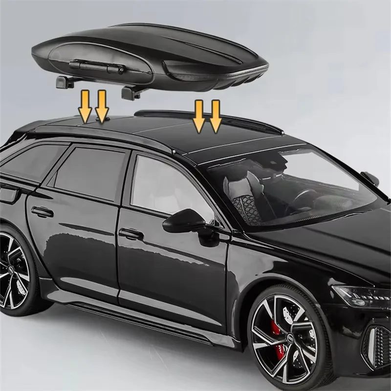 1/18 Audi RS6 Avant Station Wagon модель автомобиля из сплава литье под давлением металлические