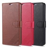 azns case high quality flip cover leather case for xiaomi mi 10 lite 10 10t pro 5g leather protective holster