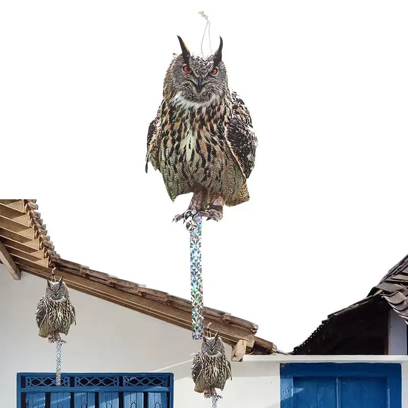 

Bird Control Owl Decor Keep Birds Away Tool Bird Control Fake Owl For Garden Owls Decor Squirrels Birds Scaring Supplies For