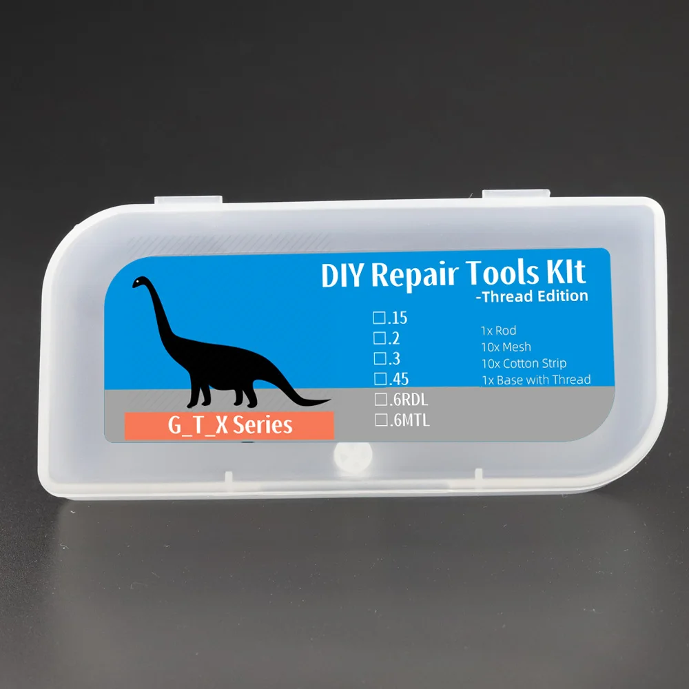 GT X DL Style Ремонтные инструменты Комплект листов Винтовое основание Топливная форсунка Управление инжектором Комплекты аксессуаров