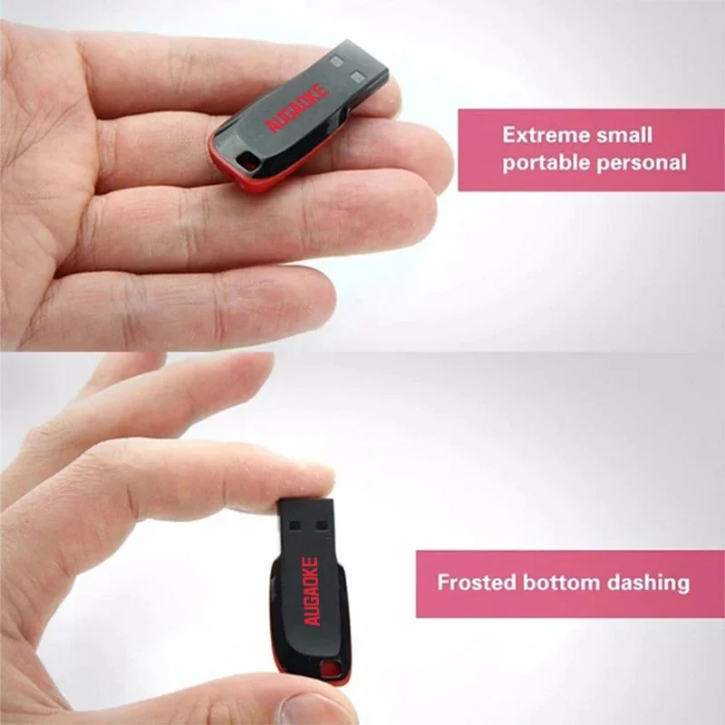 AUGAOKE USB Flash Drive 32GB 64GB 128GB for PC High Speed 2.0 TYPE-C Pen