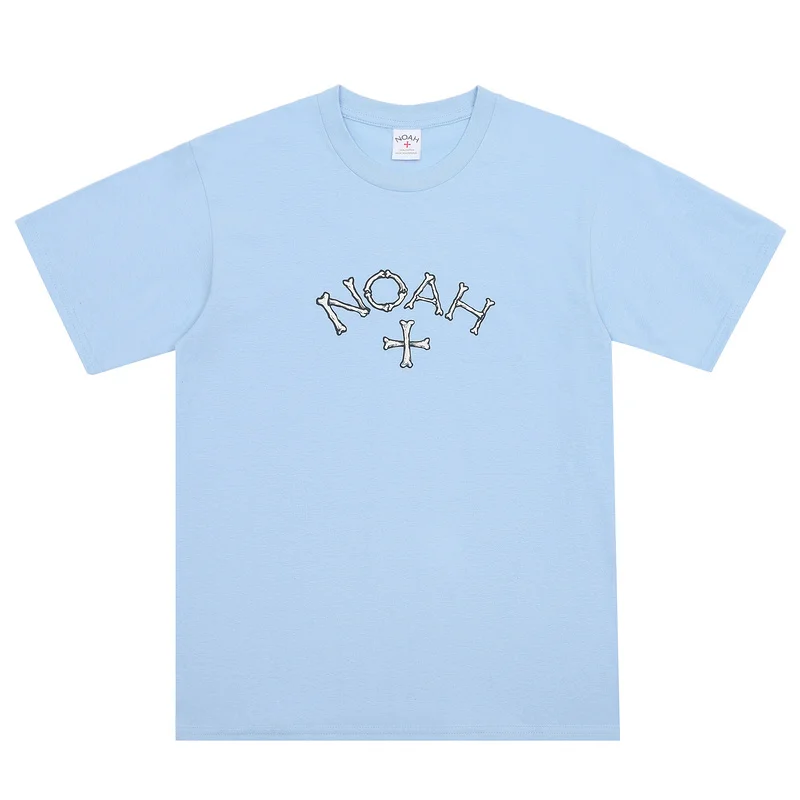 

Мужские и женские футболки 20FW с принтом Ноя костей, повседневные хлопковые футболки в стиле хип-хоп