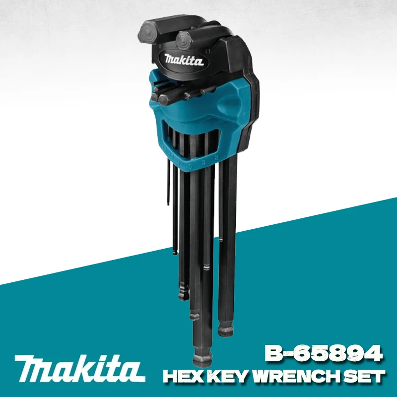

Makita B-65894 набор шестигранных ключей 9 шт.