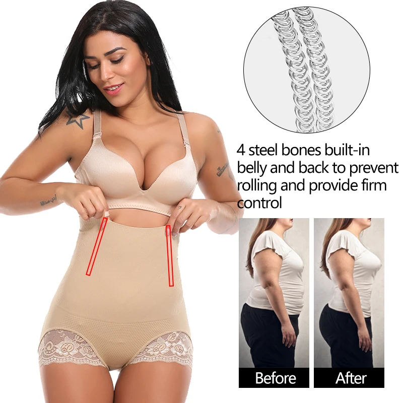 Sexy Body Shapewear Thong Waist Trainer Corset Open Bust Body Shaper Seamless Invisible Bodysuit Slimming Belly Underwear Faja