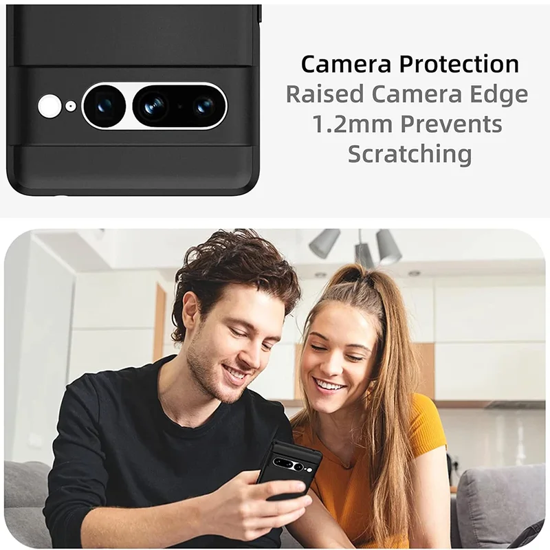 Ультратонкий Роскошный Матовый силиконовый мягкий чехол для Google Pixel 9 XL 8 8A 7 6 6A Pro