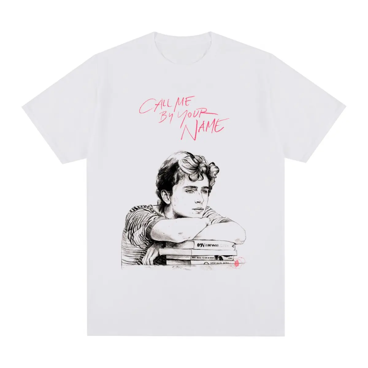 

Call Me By Your Name Vintage T-shirt CMBYN Elio Oliver Sweet Love Movie Series Cotton Men T shirt New Tee Tshirt Womens Tops