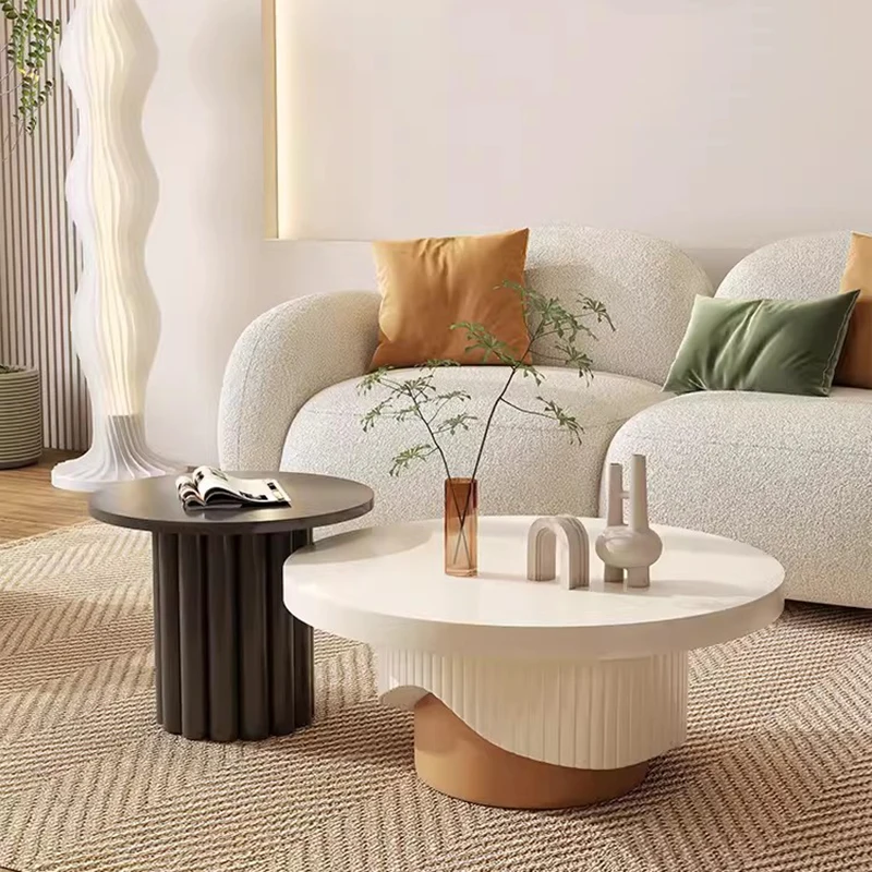 Дизайнерский журнальный столик центральный для гостиной современная мебель