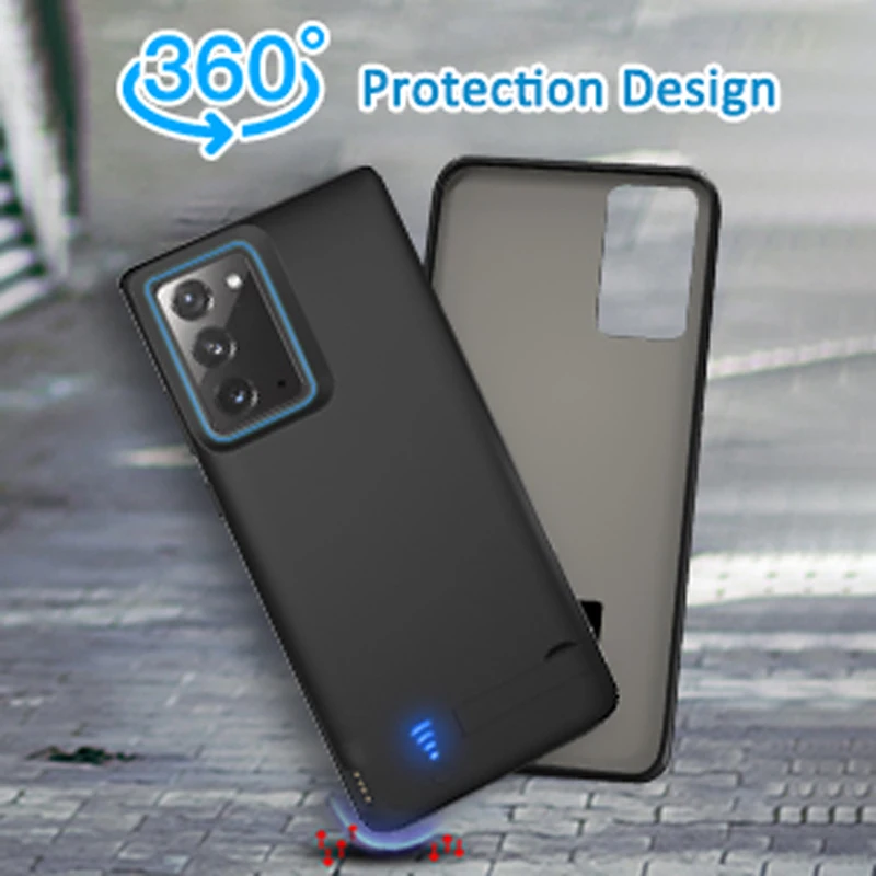Ceny 6000mAh ładowarka Etui Do Samsung Galaxy S10 S20 S21 S22 Note10 Plus S10E Note20 Ultra 5G Szybka ładowarka Powerbank