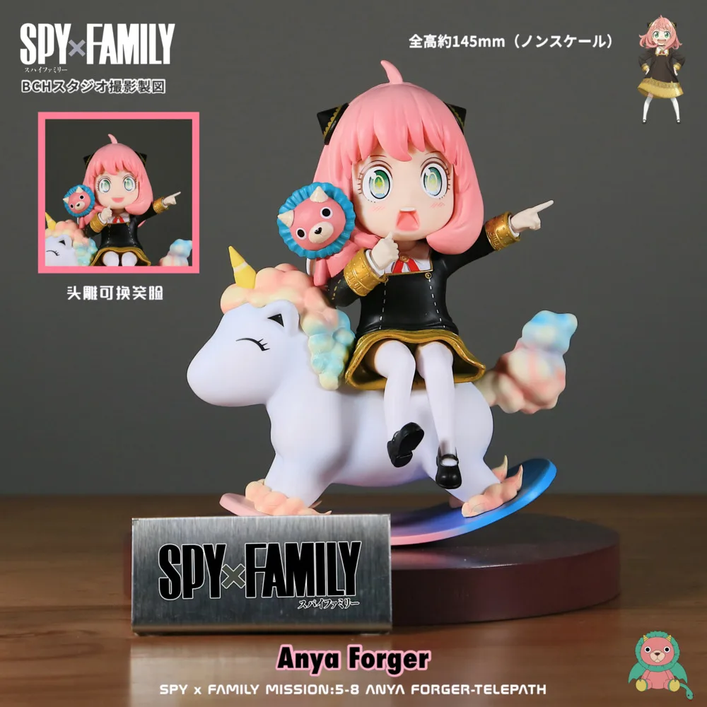 

SPY×FAMILY Anime Figure Anya Action Figure Waku Waku Spy Family Anya Yor Loid Forger Figurine Collection Model Dolls Toys