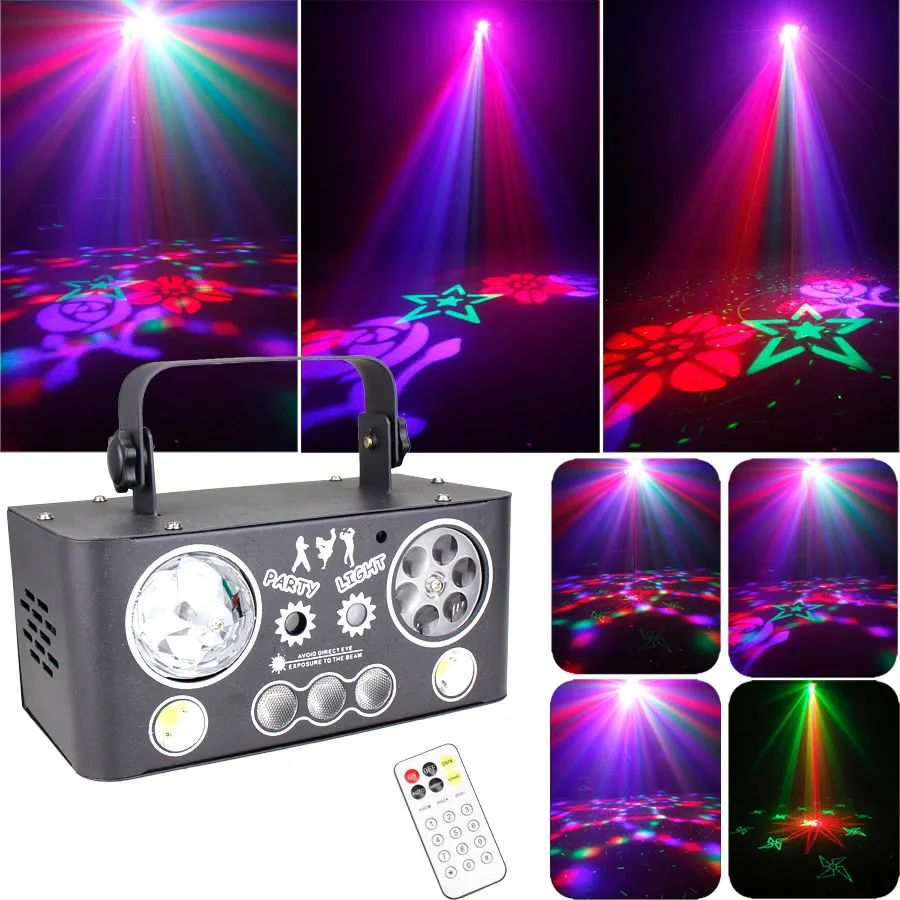 

Проектор дискотечный ESHINY Magic Ball RGBW 60 режимов