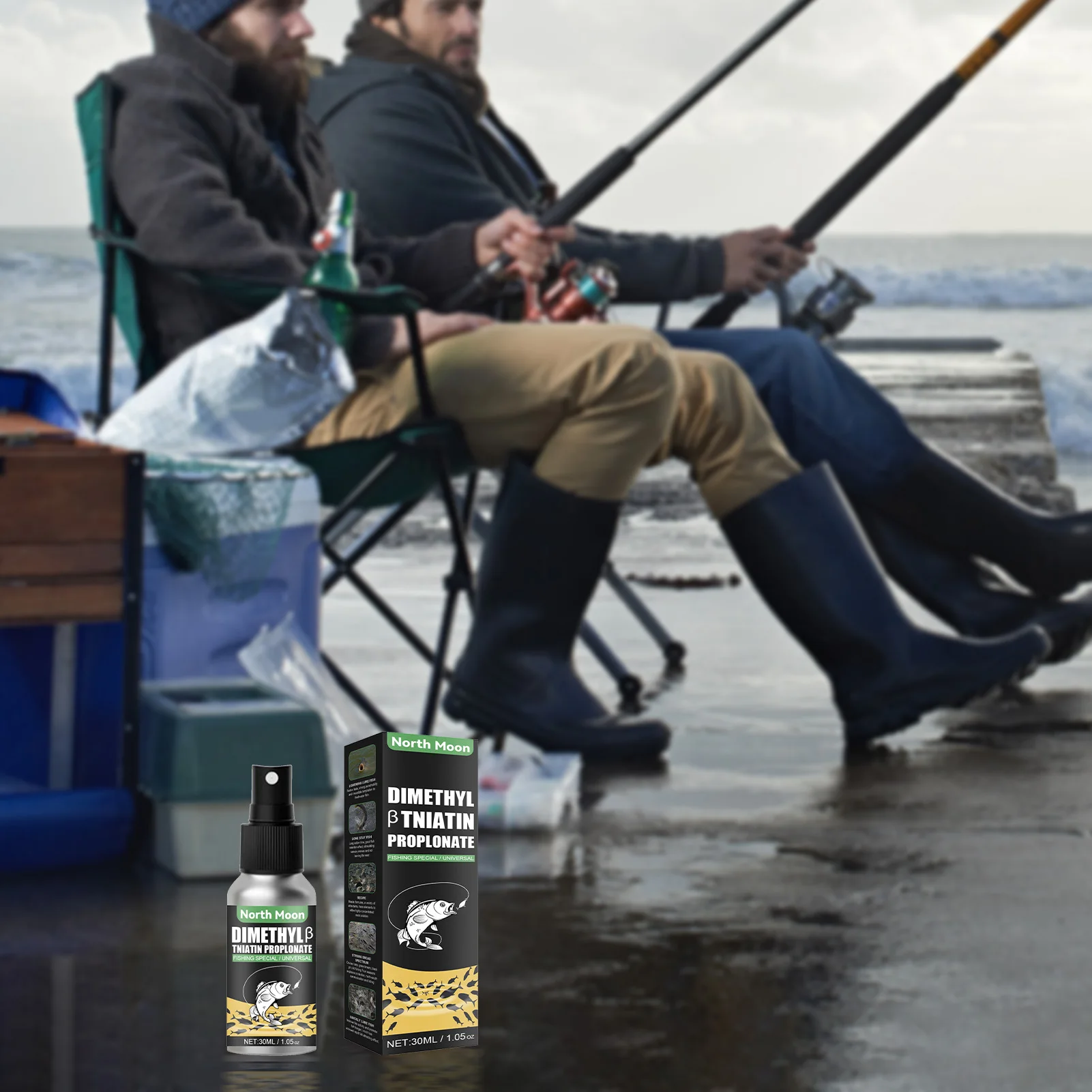 Рыболовная приманка в виде порошка 30 мл приманки для рыбы с классическим