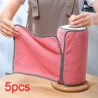 Тряпка кухонная из микрофибры, антипригарная, ткань для чистки стола впитывающая