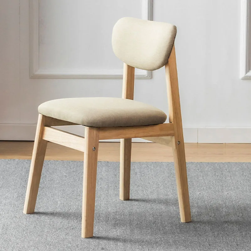 

Eaiting Nordic Chair Back Support Upholstered Modern Hotel Dining Chairs Design Occasional Silla Comedor Nordic Furniture