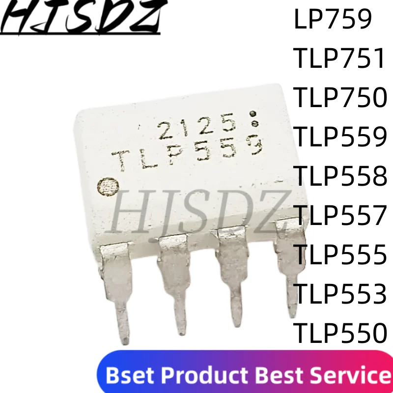 10 шт. TLP559 TLP759 DIP-8 TLP751 TLP751 TLP558 TLP557 TLP555 TLP553 TLP550