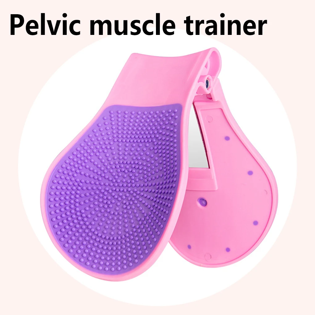 

Thigh Hip Trainer Exercise Training Pelvic Floor Muscle Exerciser Professional Tightening Rebounding Purple White