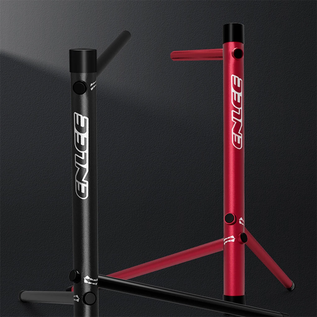 

Bikehand Bike Repair Stand with Adjustable Whole Aluminum Alloy Design Parking Rack for Road Bicycles Repairing Tools